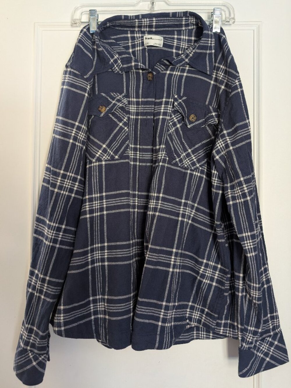 Frank and Oak Long Sleeve Plaid Button Up